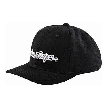 TLD 24.1 Signature Curve Hat Black / White OSFA